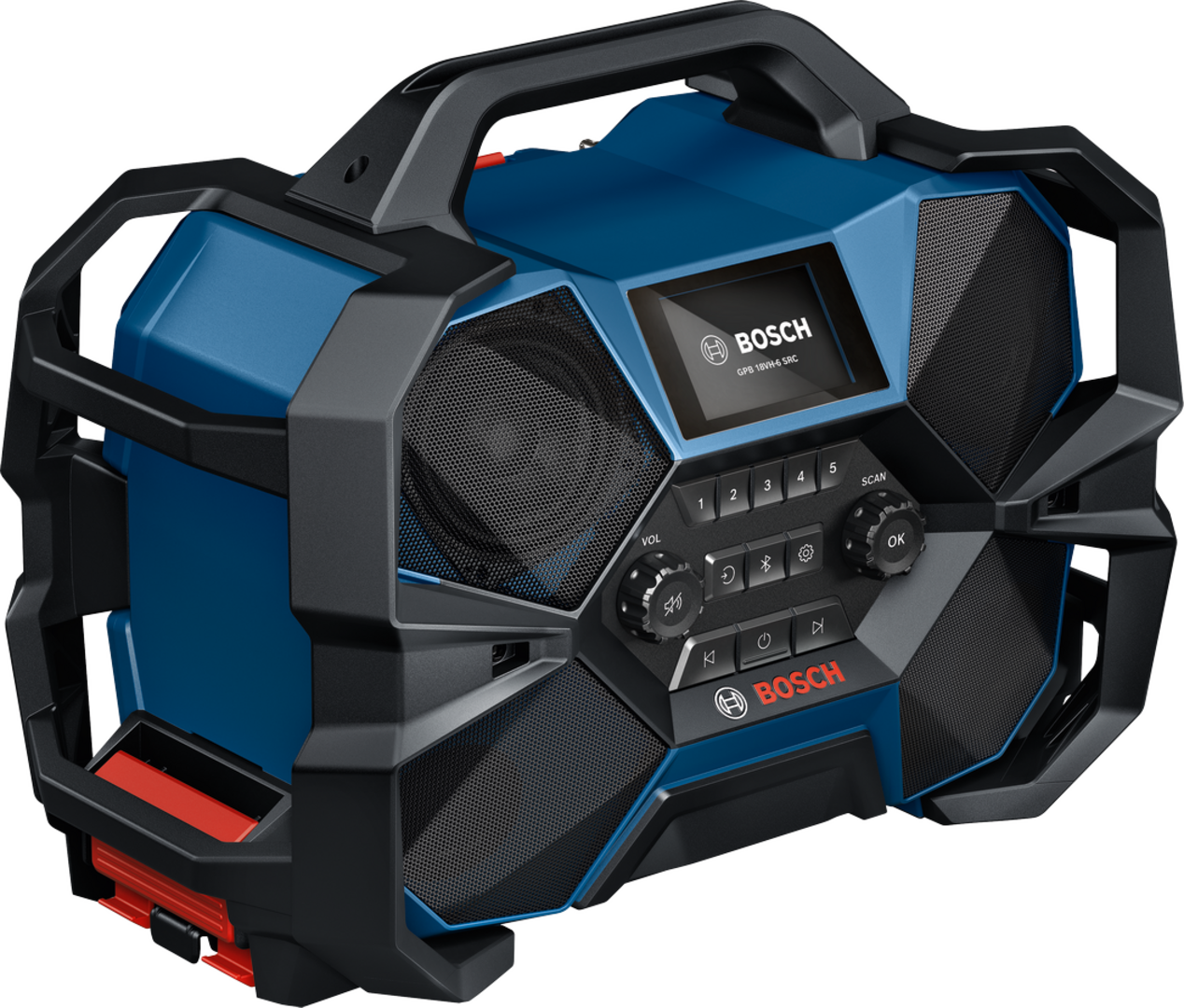 Bosch Professional GPB 18V-3SC – Akku-Radio Mit DAB+ Und Bluetooth Für Baustelle & Werkstatt