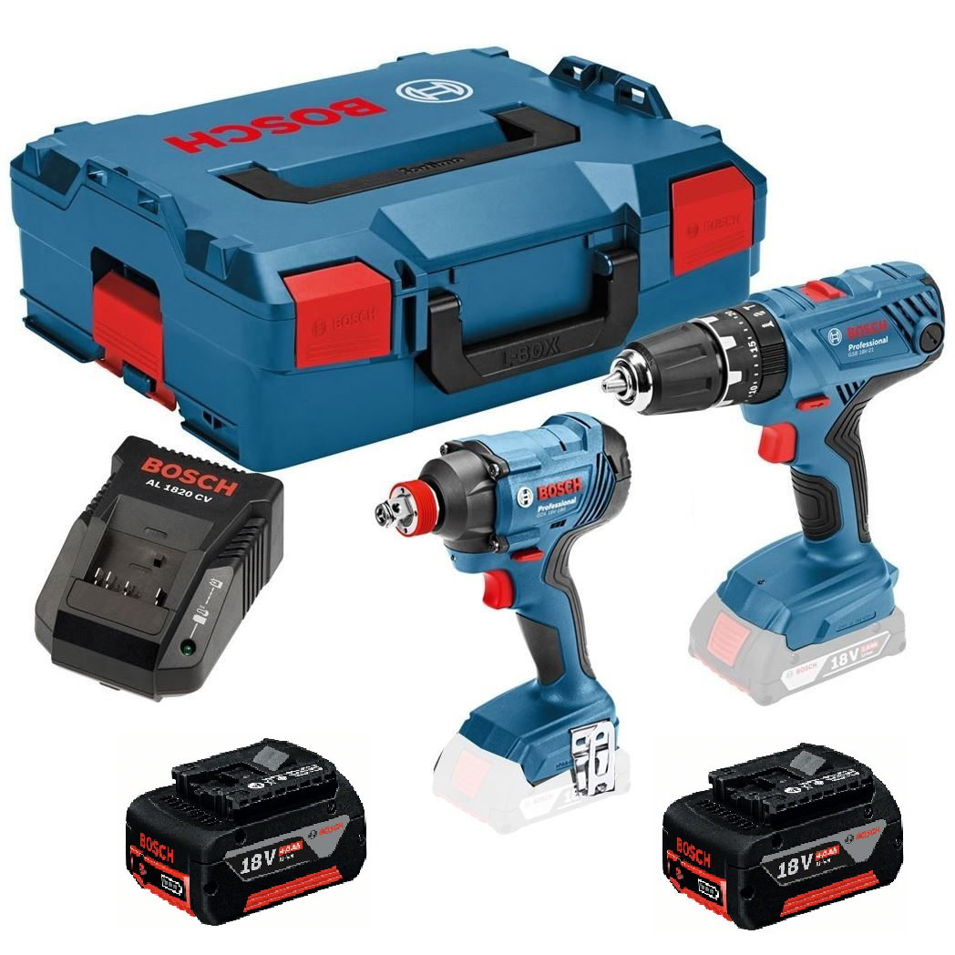 Bosch GSB 18 V 21 Combi Drill GDX 18 V 180 Impact Driver Twin