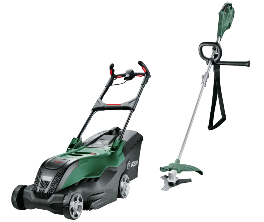 Bosch AdvancedRotak 40-650 Corded Mower AFS 23-37 Corded Electric Strimmer 06008B9H70