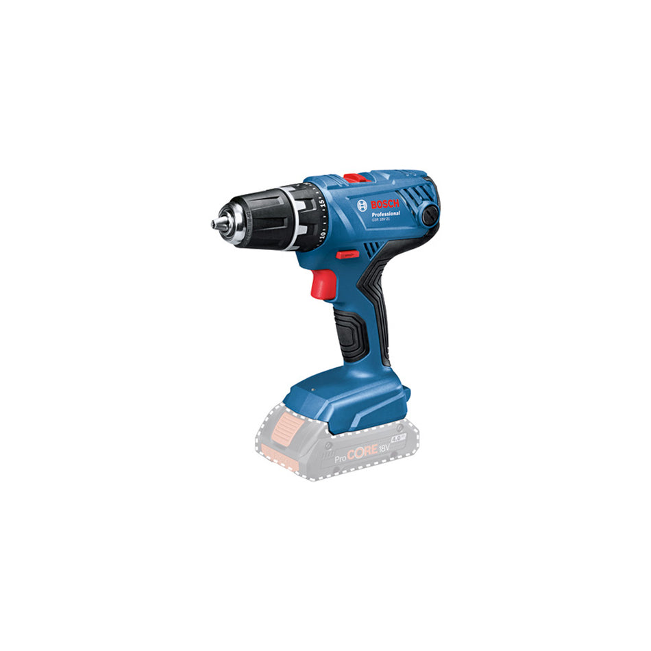 Bosch Professional GSR 18V-21 (Baretool) Cordless Drill Driver 06019H1071