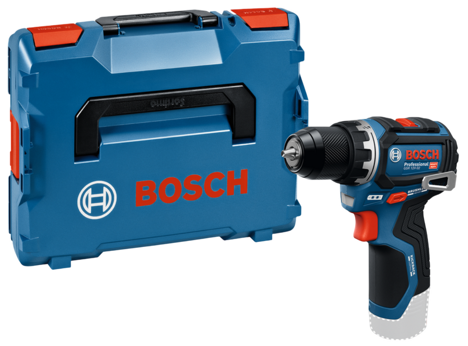 Bosch Professional GSR 12V-32 (Baretool, L-BOXX) Drill Driver 06019N7001