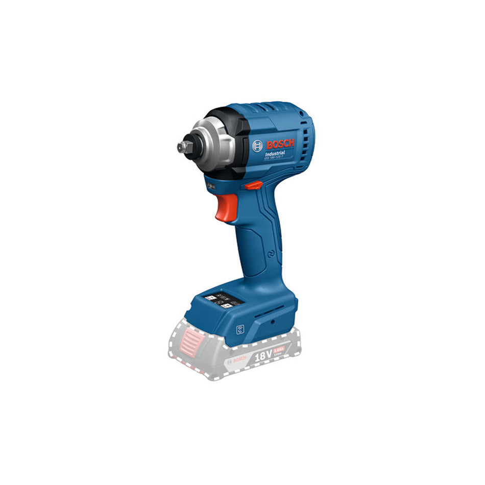 Bosch Professional IDS 18V-125 T (Baretool, 3/8'' Square) Cordless Impact Wrench 06019P8000