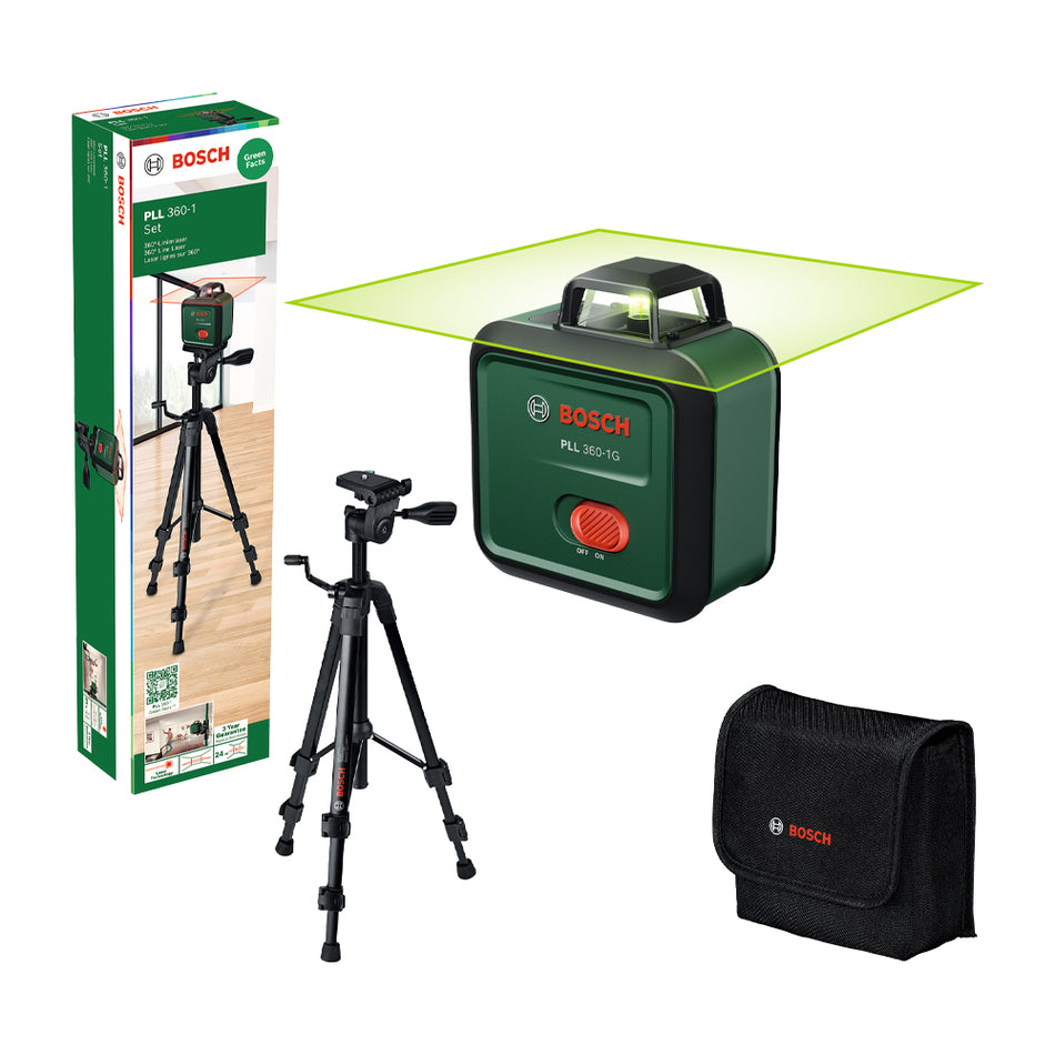 Bosch DIY PLL360-1G (Tripod) Cordless Line Laser 0603663M01
