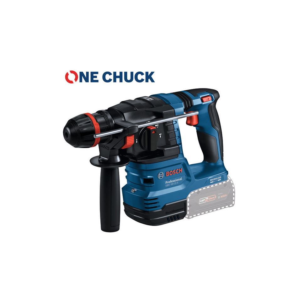 Bosch GBH 18V-22 X SDS+ (Baretool) ONECHUCK Hammer Drill 0611924100