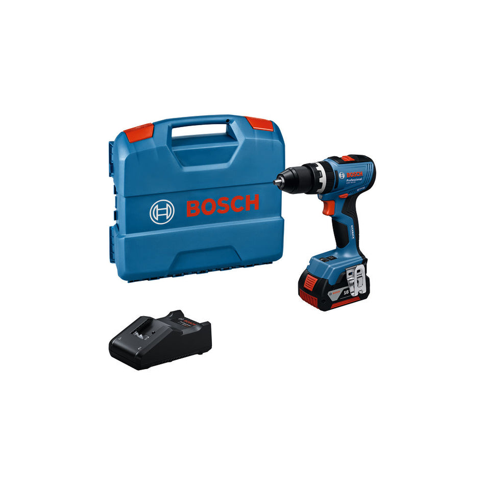 Bosch Professional GSB 18V-65 (1 x 5.0Ah, GAL 18V-40 Charger) Impact Drill/Driver 0615A5008J