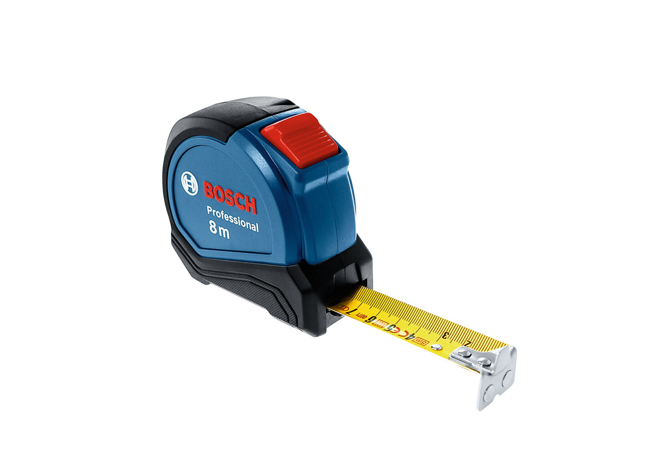 Bosch Professional Tape Measure 8m Autolock (Metric) 1600A01V3S