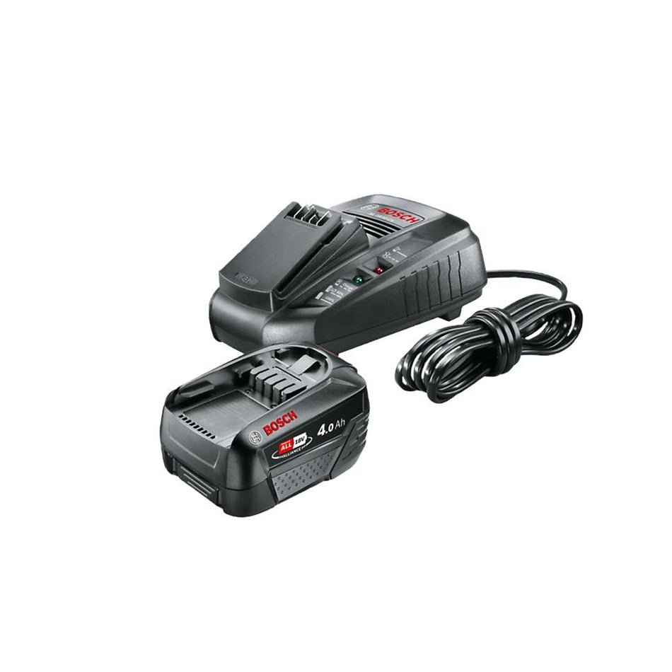 Bosch DIY 18V Starter Set: 1 x 4.0Ah + AL 18V-20 CV 1600A02V34