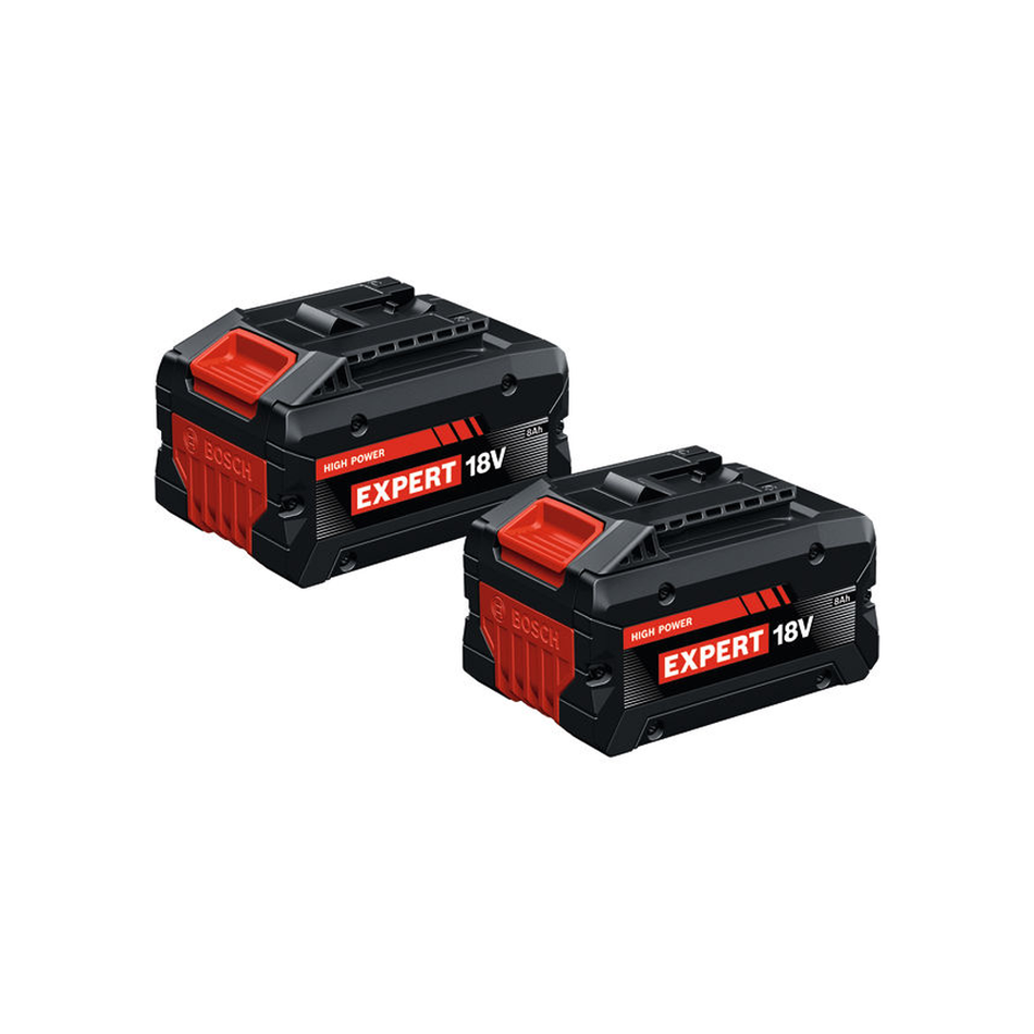 Bosch EXPERT EXBA 18V 8.0Ah Twin Pack Battery 1600A0373D