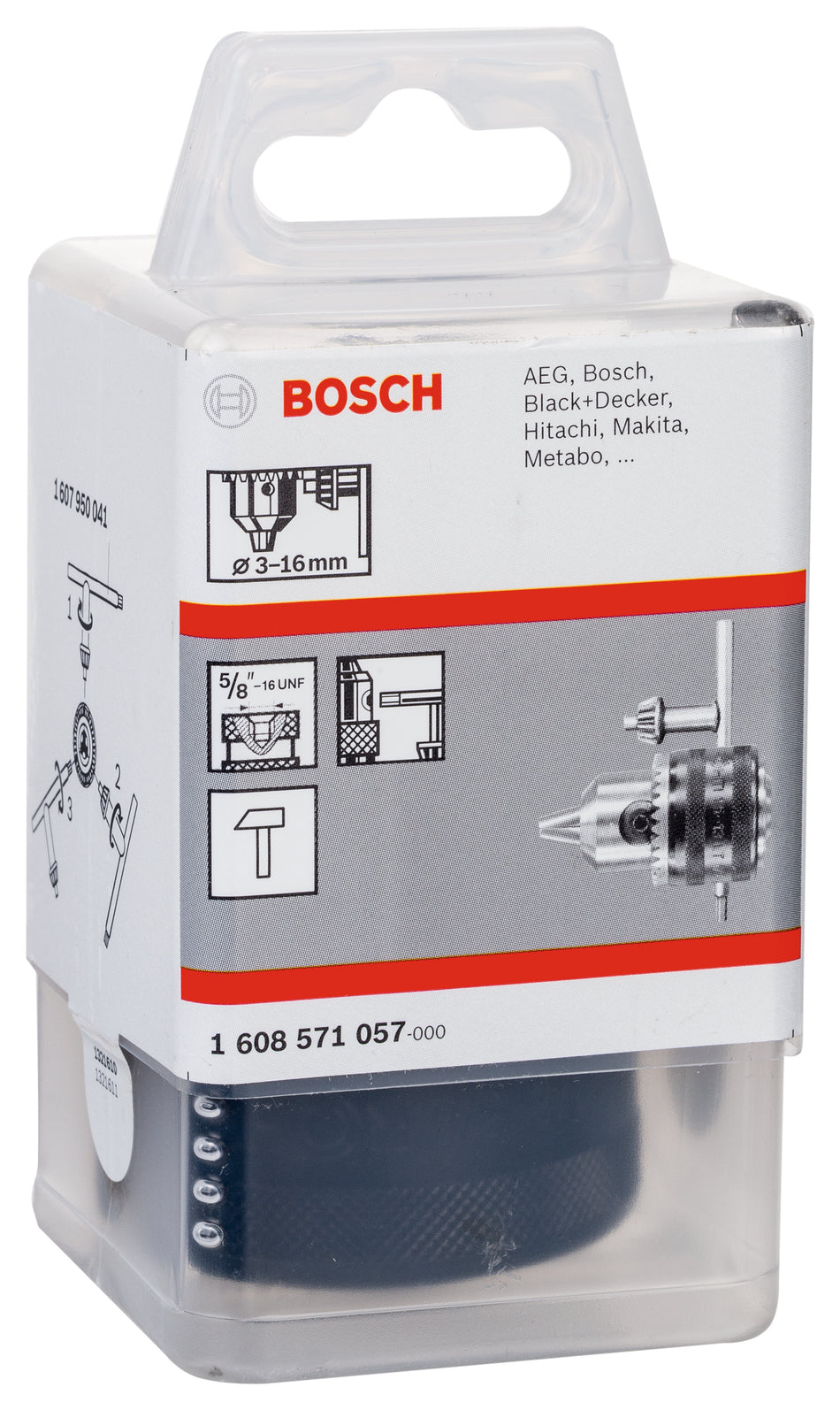 Bosch Professional 5/8 x 16 UNF CHUCK KEY 1608571057