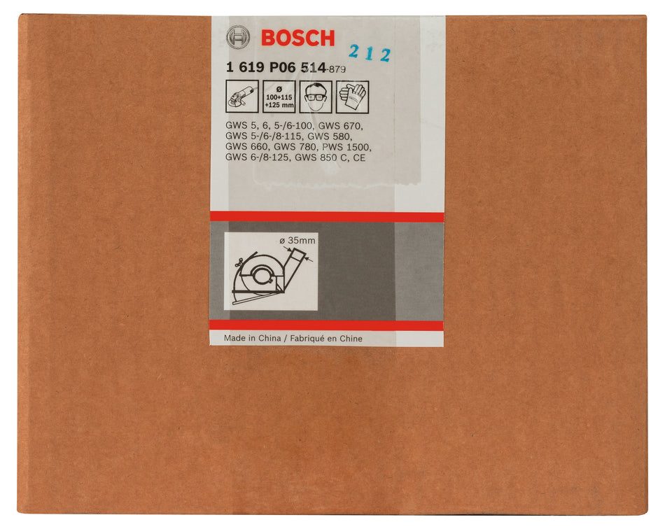 Bosch 100mm dust extraction guard 1619P06514
