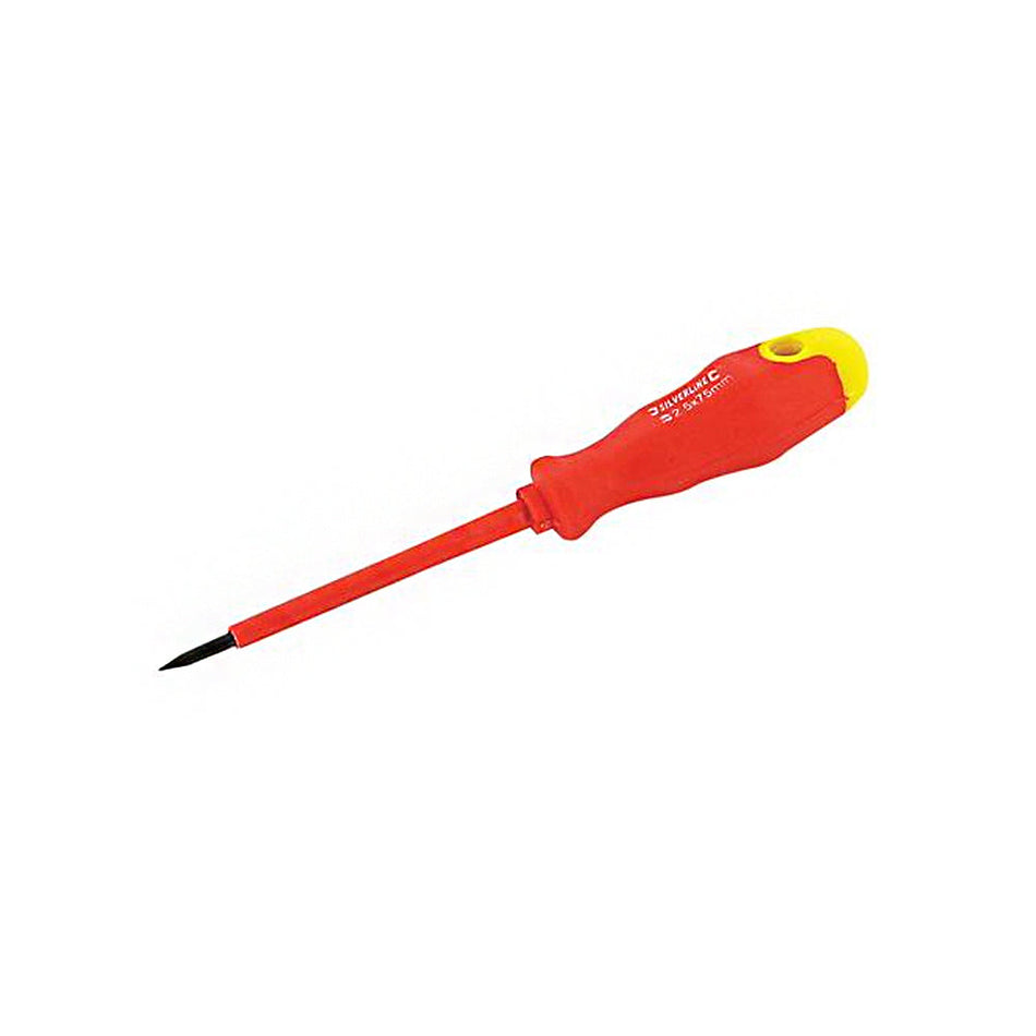 Silverline Insulated Soft-Grip Screwdriver 2.5MM 196556