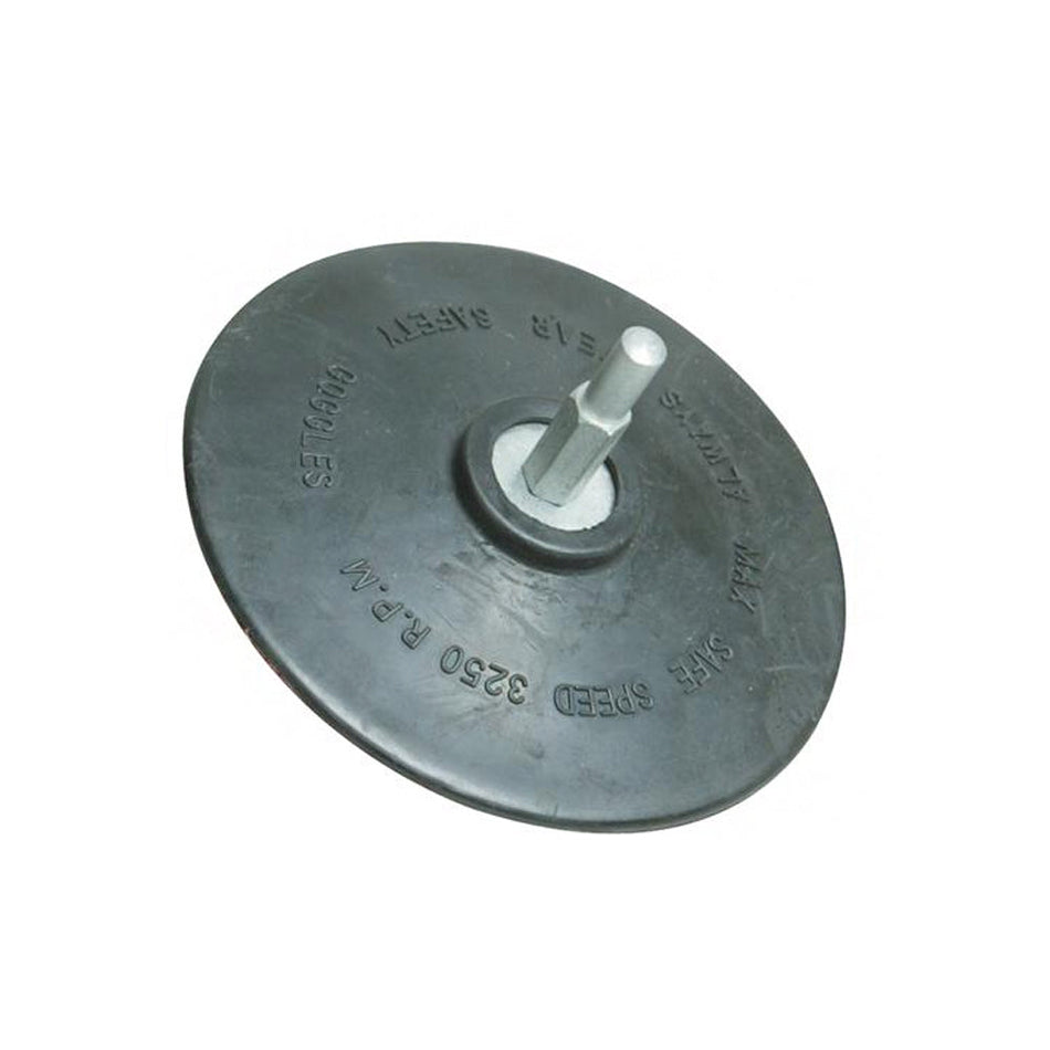 Silverline Hook & Loop Backing Pad 125MM with Arbor 244965