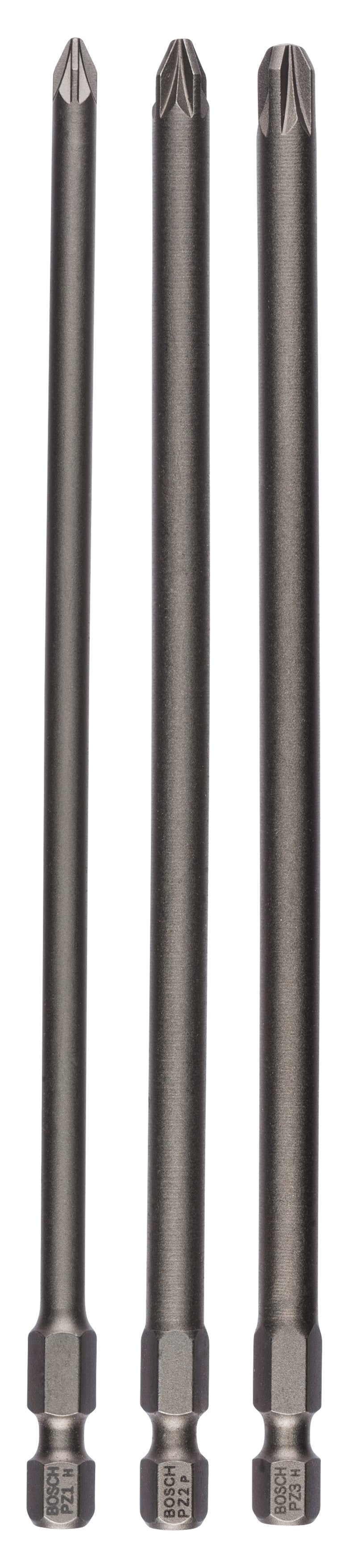 Bosch Screwdriver Bit 3 set 152mm Pz 2607001762