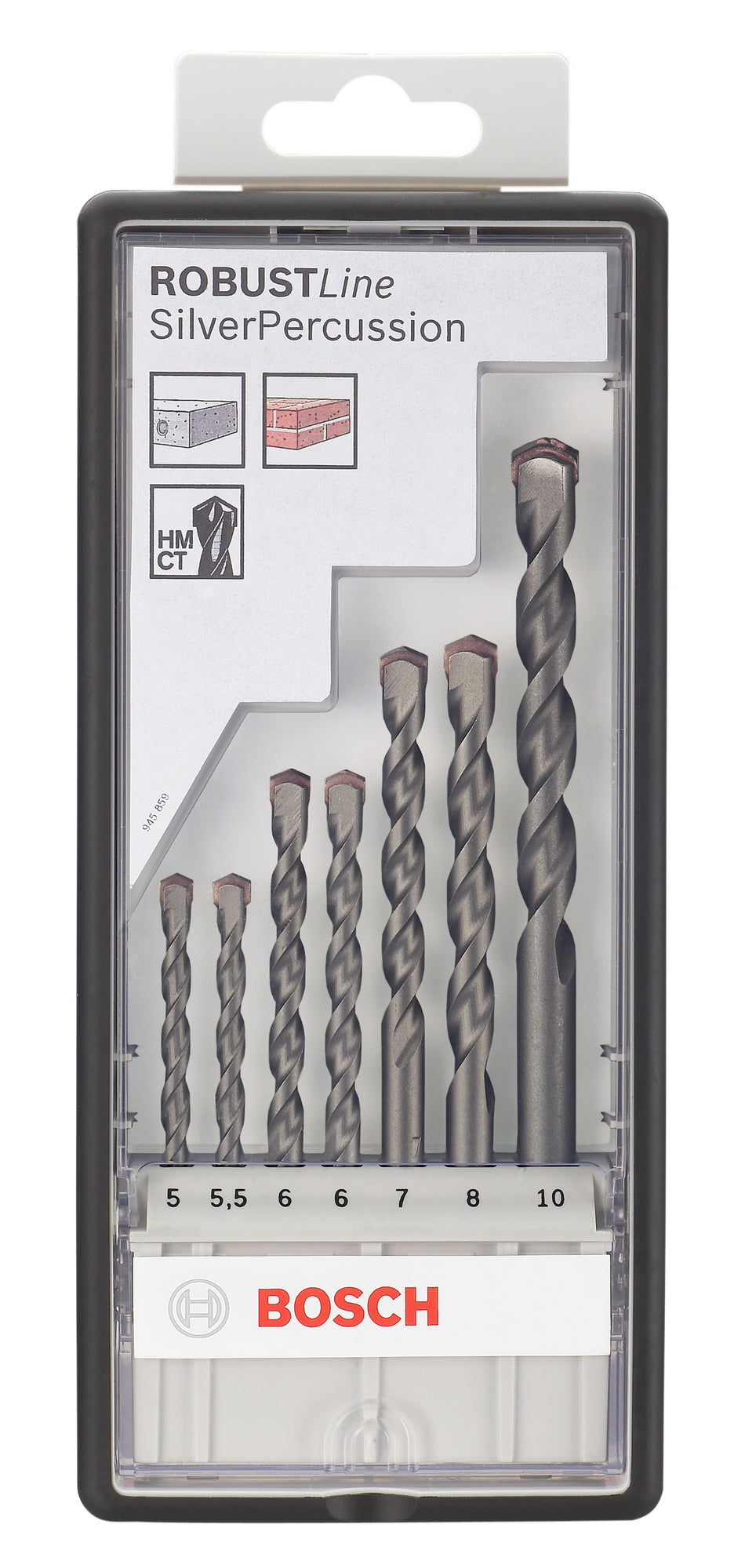 Bosch RobustLine Silver P. Set 7pcs 2607010548
