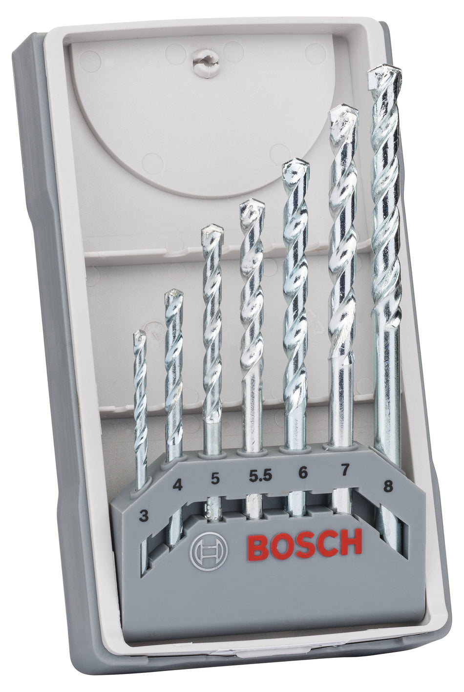 Bosch 7-piece CYL-1 masonry drill bit set 3; 4; 5; 5.5; 6; 7; 8 mm 2607017035