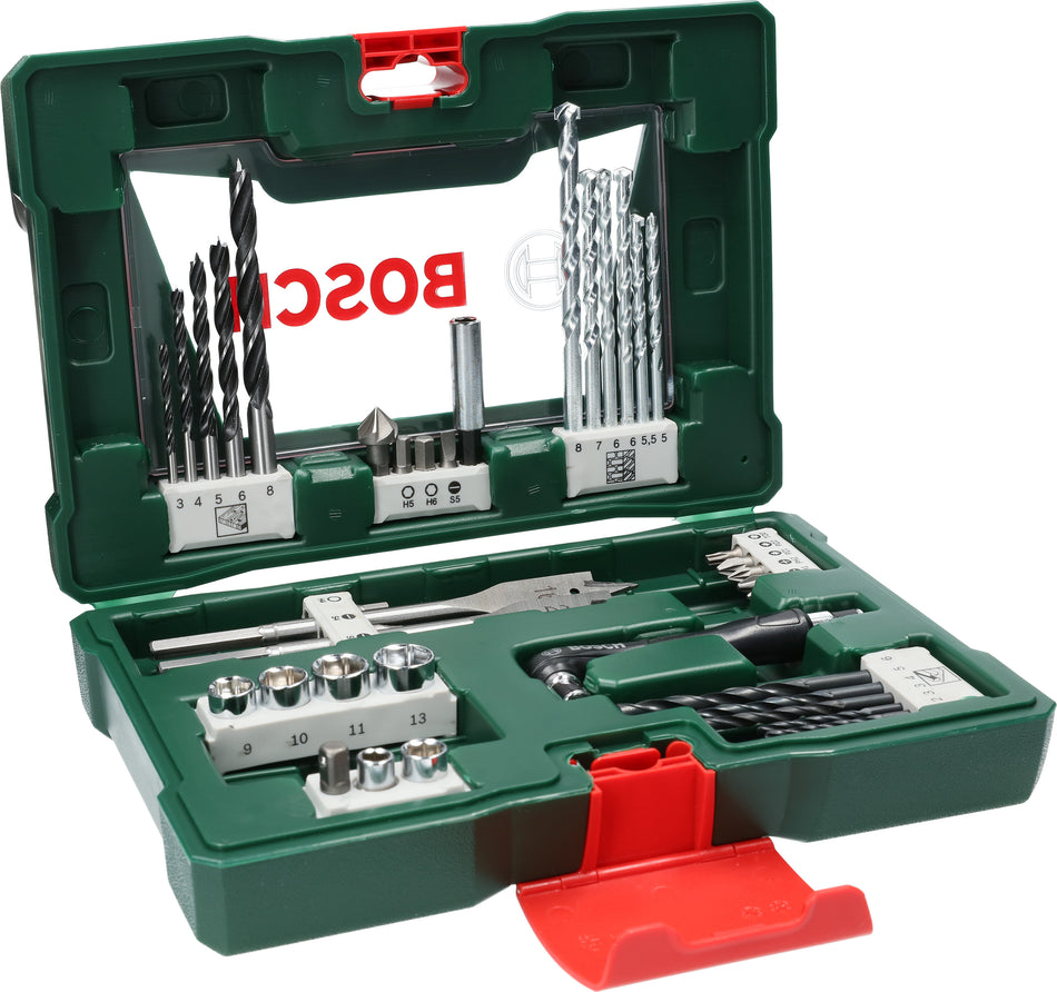 Bosch DIY 41pcs V-Line set with angle wrench 2607017316