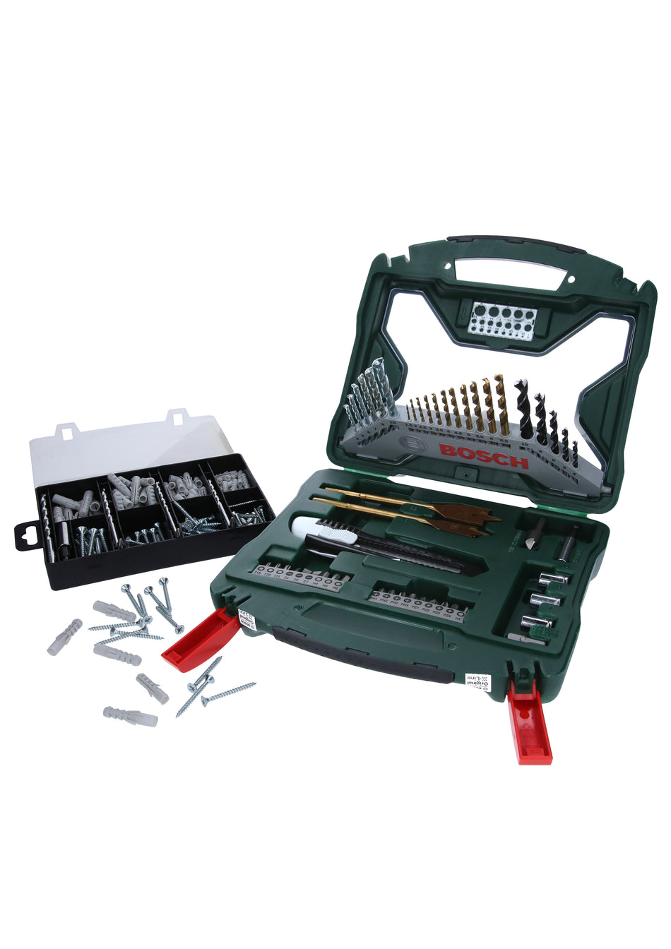 Bosch DIY Accessory set X-Line 50Ti plus 173pcs Fixing Set 2607017523