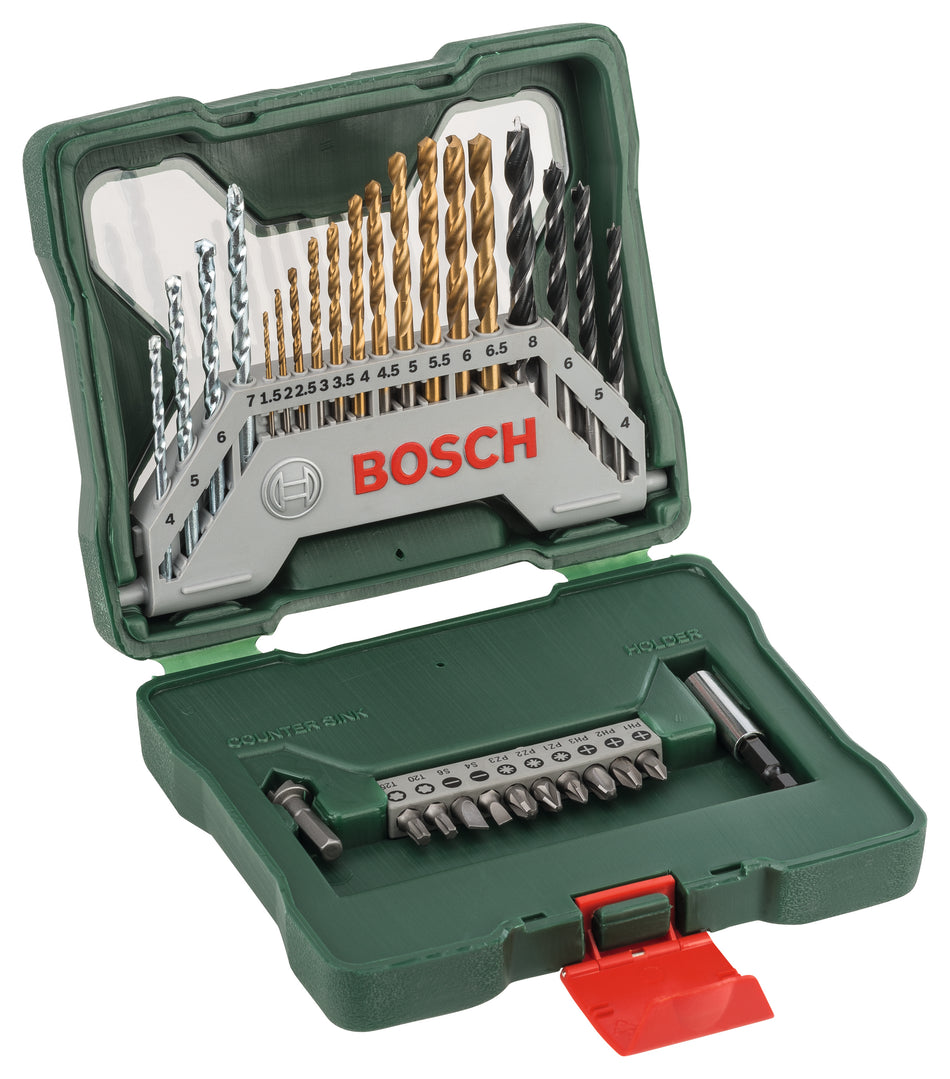 Bosch DIY 30-piece X-Line TiN-coated set 2607019324