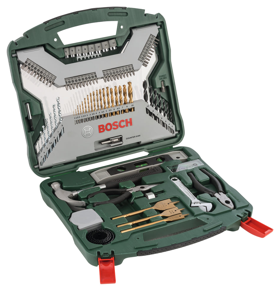 Bosch DIY 103-piece X-Line TiN-coated set 2607019331
