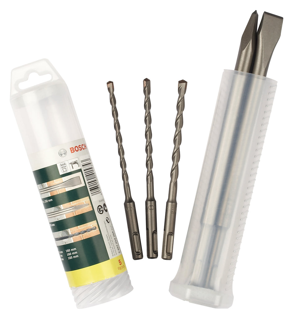 Bosch DIY SDS Hammer Drill Bit set 5pcs 2607019456