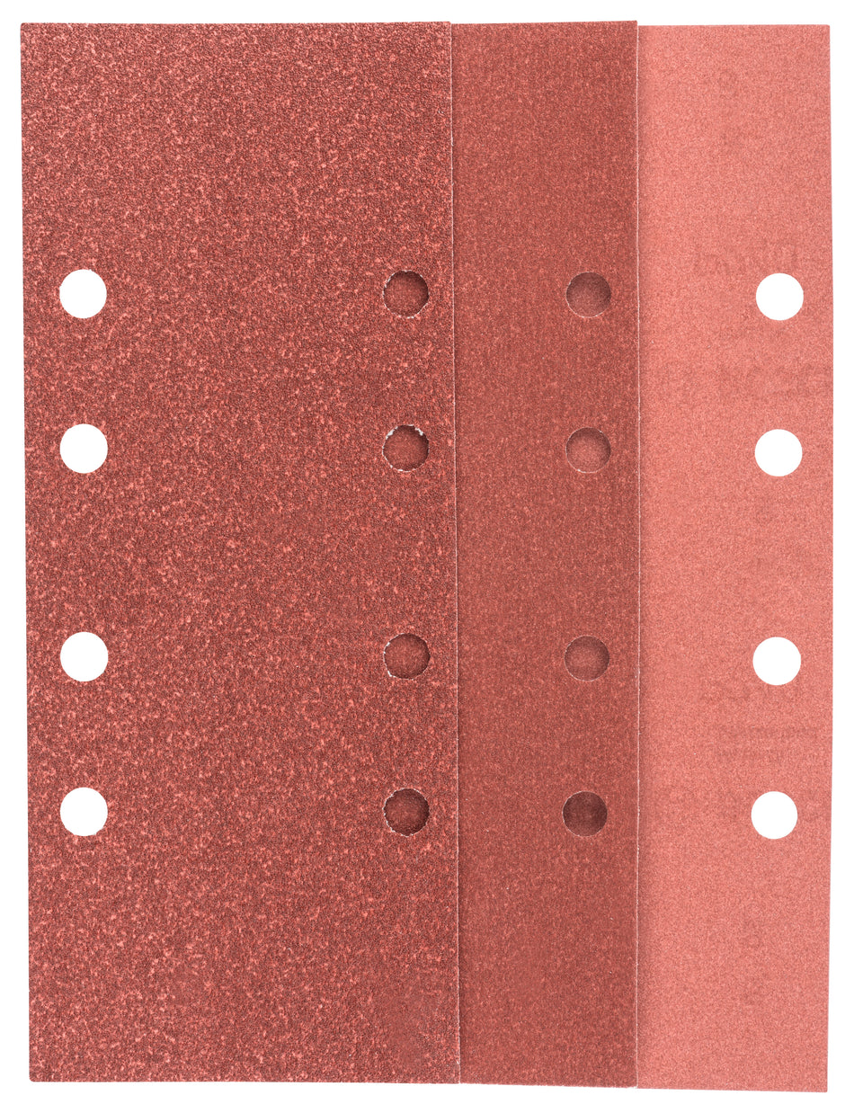 Bosch DIY 25-piece sanding sheet set for orbital sanders, grit 60, 80, 120, 240 2607019499
