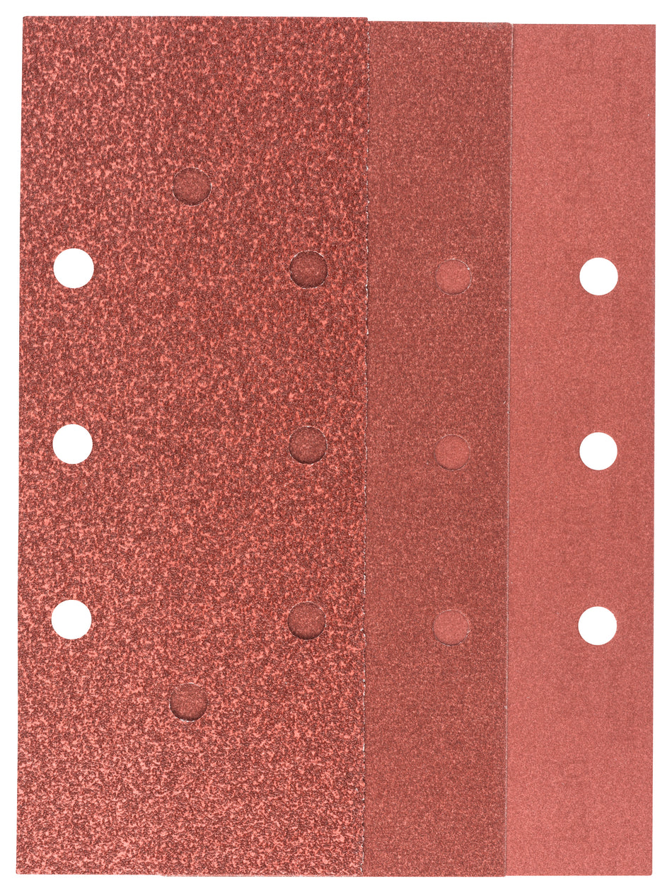 Bosch DIY 25-piece sanding sheet set for orbital sanders, grit 60, 80, 120, 240 2607019501