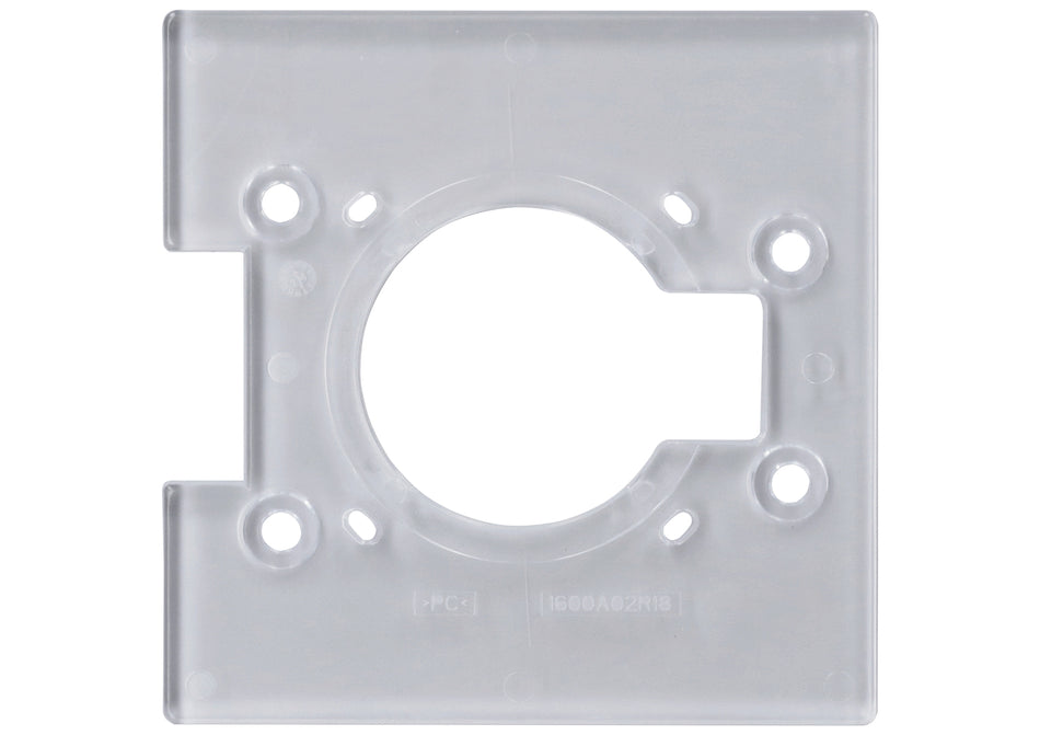 Bosch Professional Baseplate, Square, 7 x 96 x 96 mm 2608001111