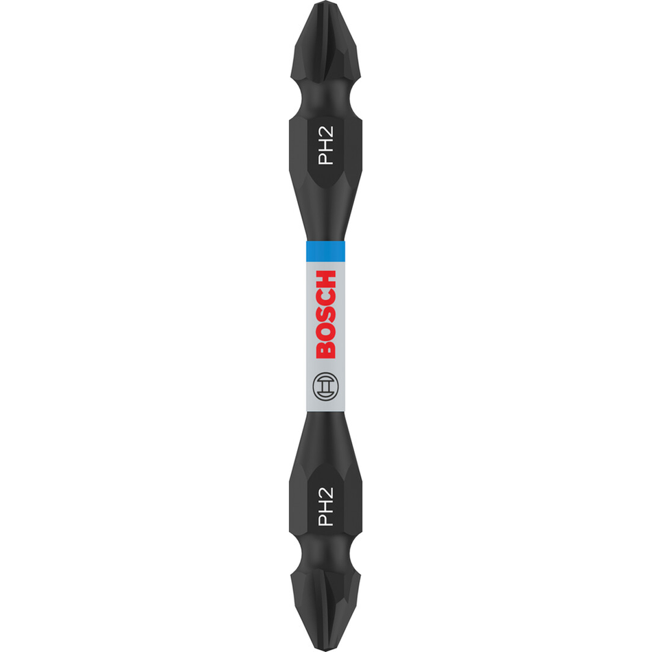 Bosch Professional Double-Ended Impact Bit with Pick and Click Index PH2 65mm 2608522526