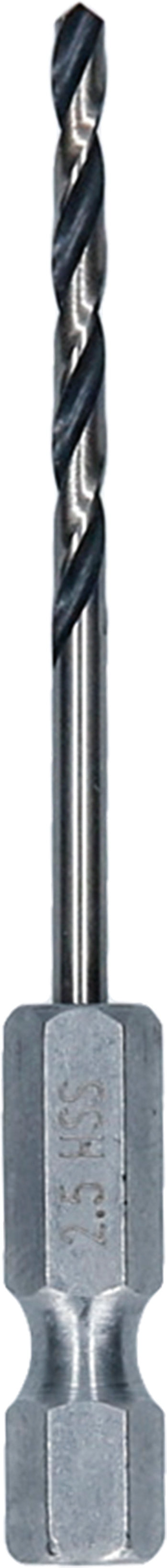 Bosch Metal HSS Twist Drill Bit with Hex Shank 2608577864