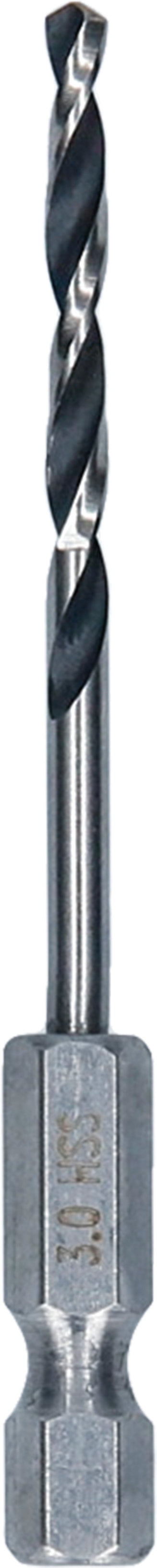Bosch Metal HSS Twist Drill Bit with Hex Shank 2608577865