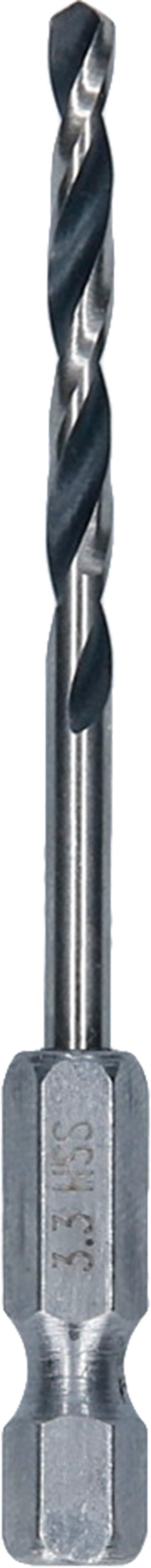 Bosch Metal HSS Twist Drill Bit with Hex Shank 2608577867