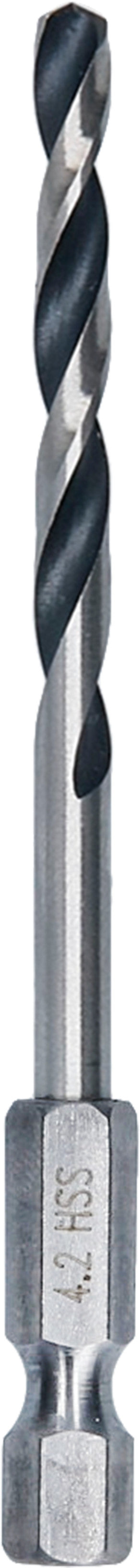 Bosch Metal HSS Twist Drill Bit with Hex Shank 2608577870