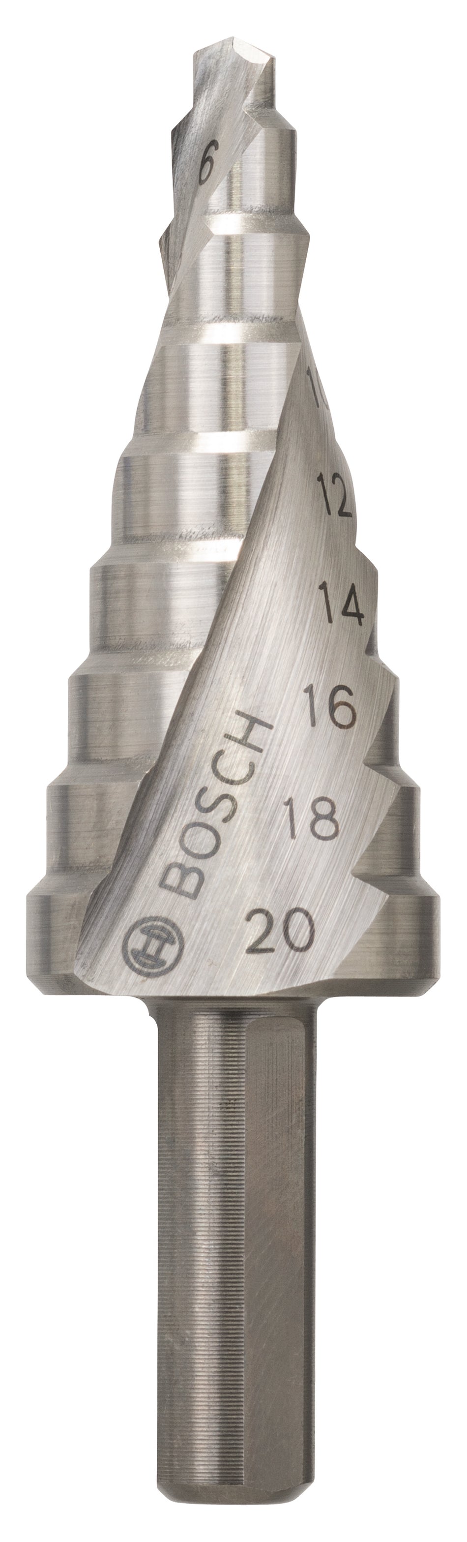 Bosch HSS step drill bit 4 20 mm, 8,0 mm, 75 mm 2608597519