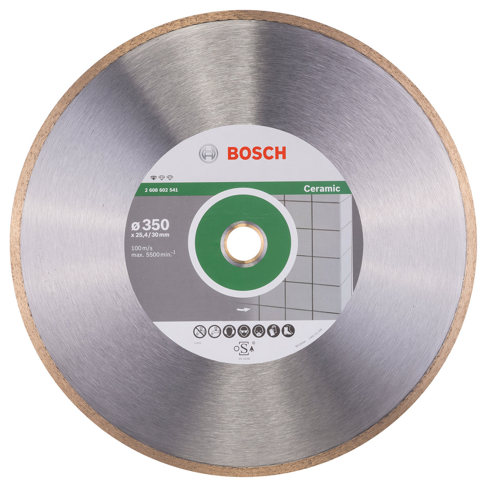 Bosch Standard for Ceramic diamond cutting disc 350 x 30+25,40 x 2 x 7 mm 2608602541
