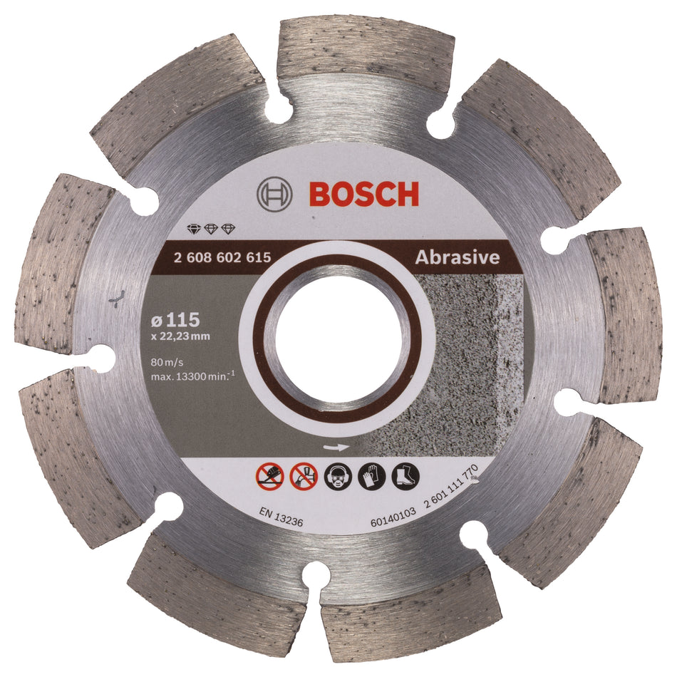 Bosch Standard for Abrasive diamond cutting disc 115 x 22,23 x 6 x 7 mm 2608602615