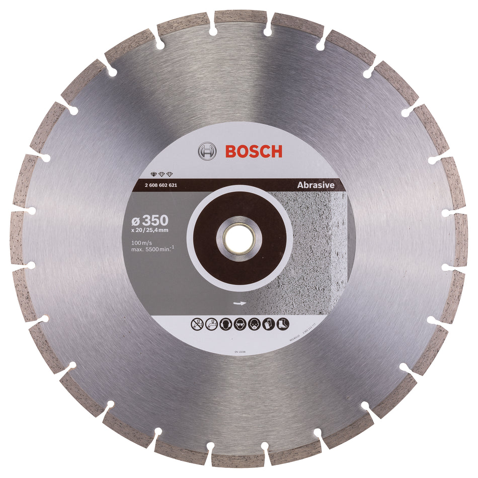 Bosch Standard for Abrasive diamond cutting disc 350 x 20/25,40 x 2,8 x 10 mm 2608602621