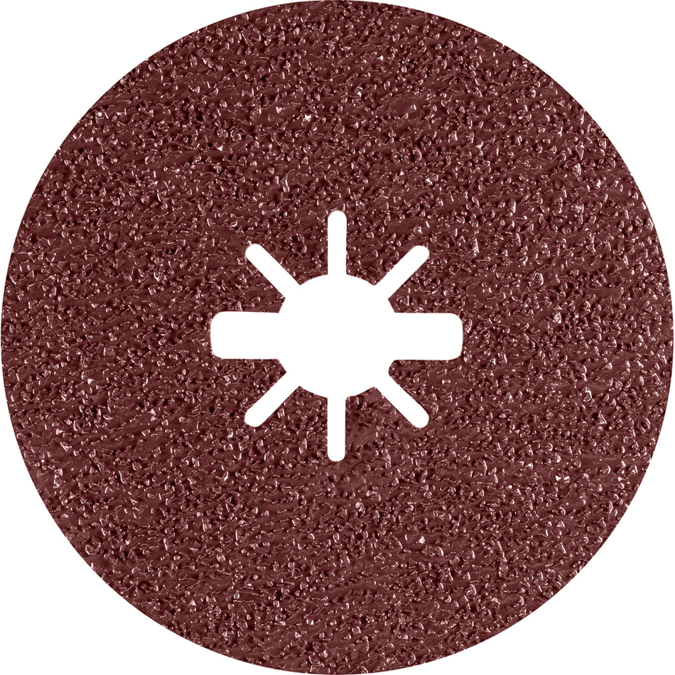 Bosch EXPERT R781 Prisma Ceramic X-LOCK Fibre Disc 115mm 22.23mm G 36 5-pc 2608621779