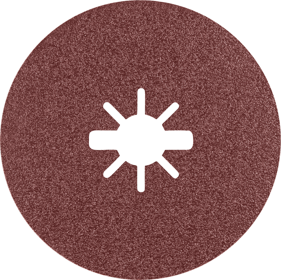 Bosch EXPERT R781 Prisma Ceramic X-LOCK Fibre Disc 115mm 22.23mm G 60 5-pc 2608621780