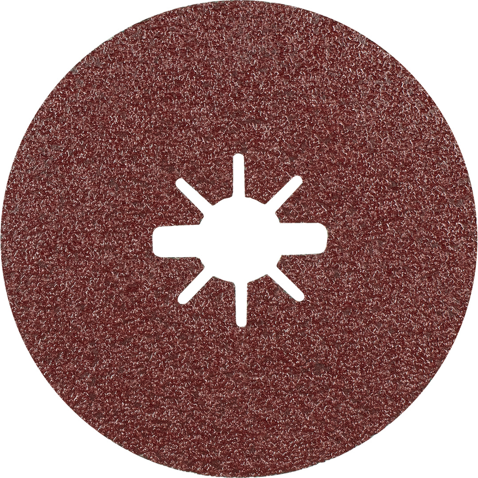 Bosch EXPERT R781 Prisma Ceramic X-LOCK Fibre Disc 125mm 22.23mm G 60 5-pc 2608621783