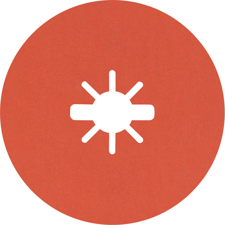 Bosch EXPERT R782 Prisma Ceramic X-LOCK Fibre Disc 115mm 22.23mm G 60 5-pc 2608621805