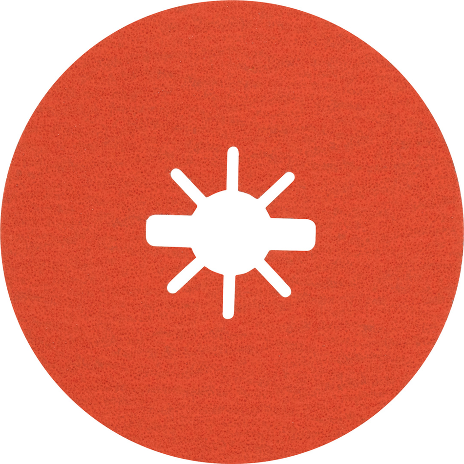 Bosch EXPERT R782 Prisma Ceramic X-LOCK Fibre Disc 125mm 22.23mm G 80 2608621826