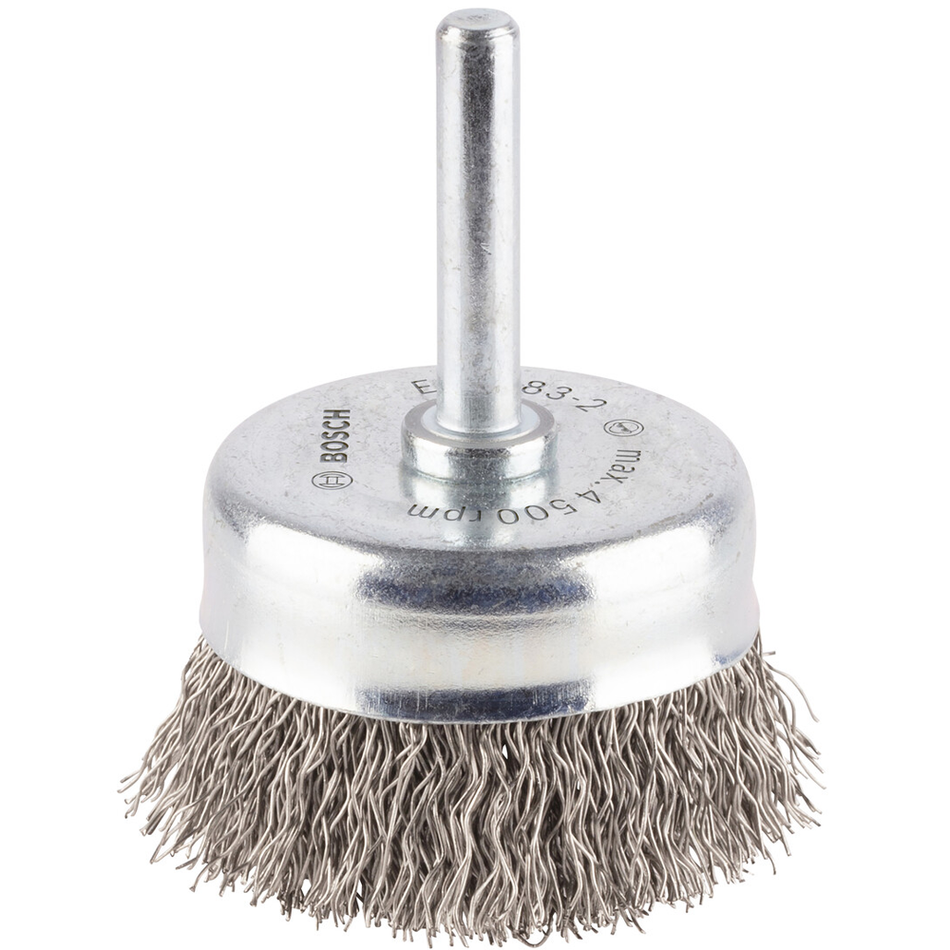 Bosch Professional Stainless Steel clean Cup Brush Straight Shank 50x0.3mm 2608622117