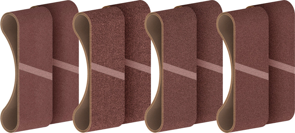 Bosch Professional X440 Sanding Belt, 100 x 610 mm, G5 x 40/5 x 60/5 x 80/5 x 120, 20 pcs 2608623334