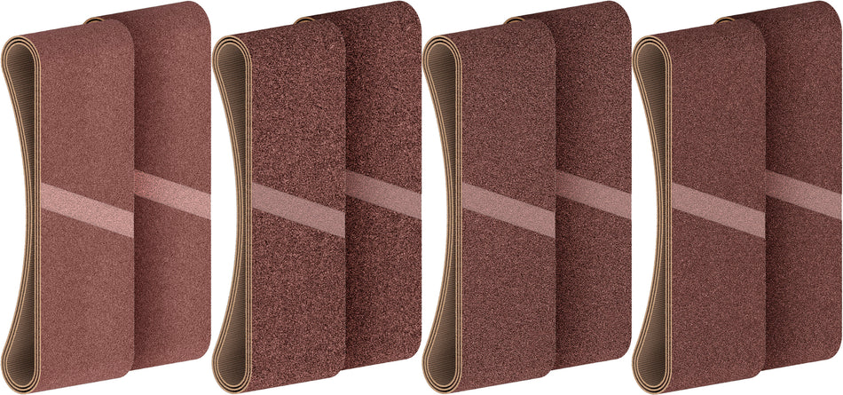 Bosch Professional X440 Sanding Belt, 75 x 457 mm, G5 x 40/5 x 60/5 x 80/5 x 120, 20 pcs 2608623336