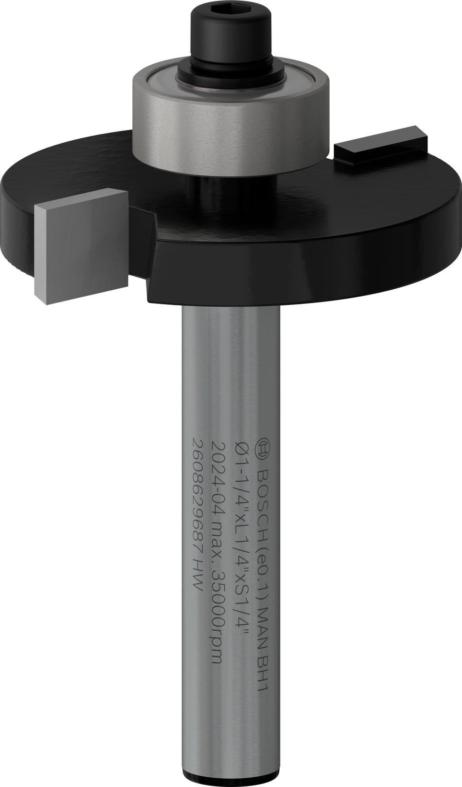 Bosch Professional Router Bit Slotting, L 1/4?, Shank 1/4? 2608629687