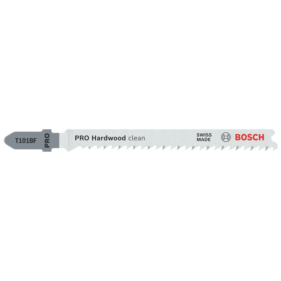 Bosch Professional Hardwood clean T101BF Jigsaw Blade 100mm 25 pcs 2608634988