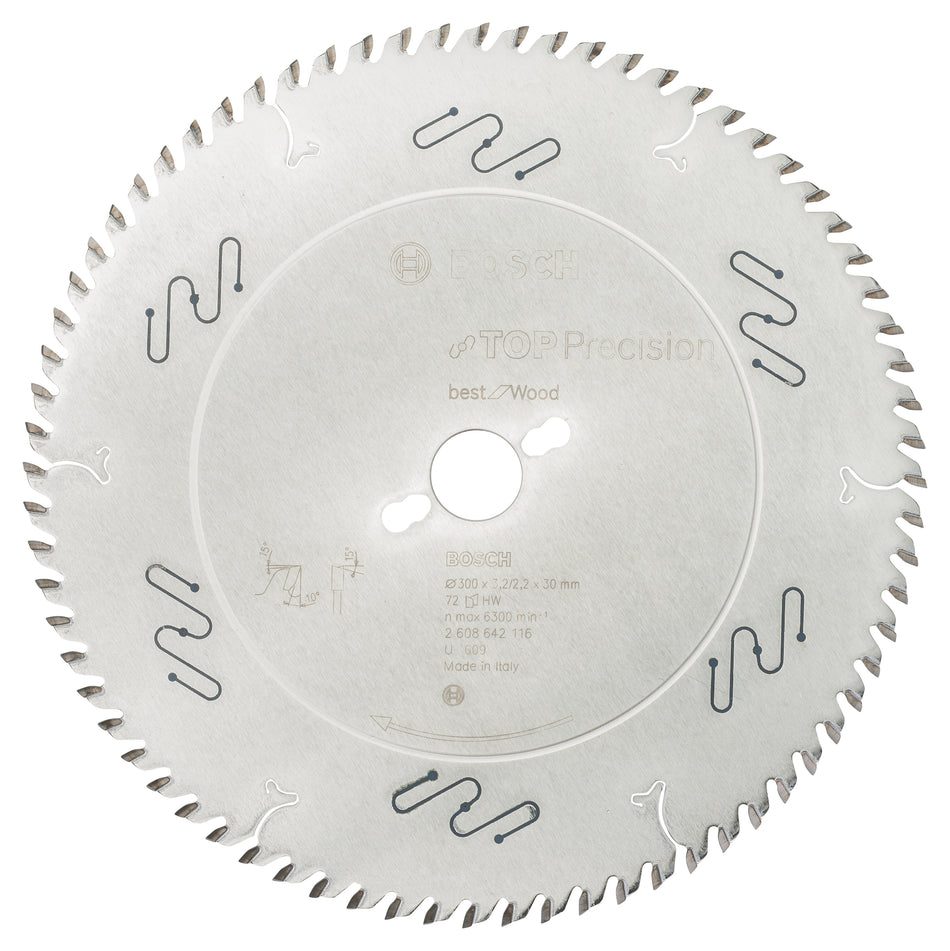 Bosch Top Precision Best for Wood circular saw blade 300 x 30 x 3,2 mm, 72 2608642116
