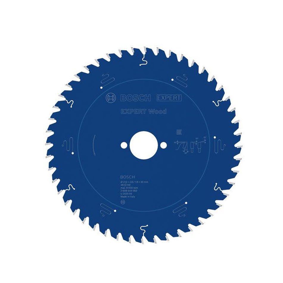 Bosch EXPERT Wood Circular Saw Blade 210x30x2.8mm 48T 2608644060