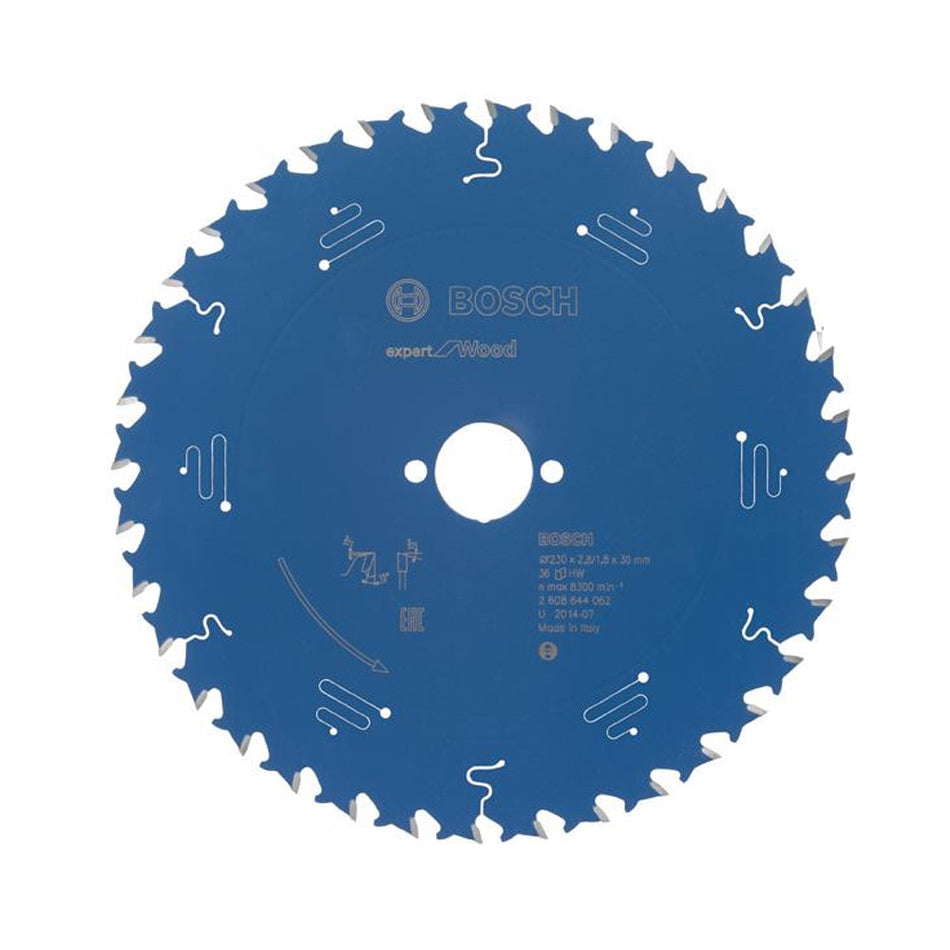 Bosch EXPERT Wood Circular Saw Blade 230x30x2.8mm 36T 2608644062