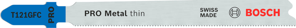 Bosch Professional Metal Thin T121GFC Jigsaw Blade 2608655104
